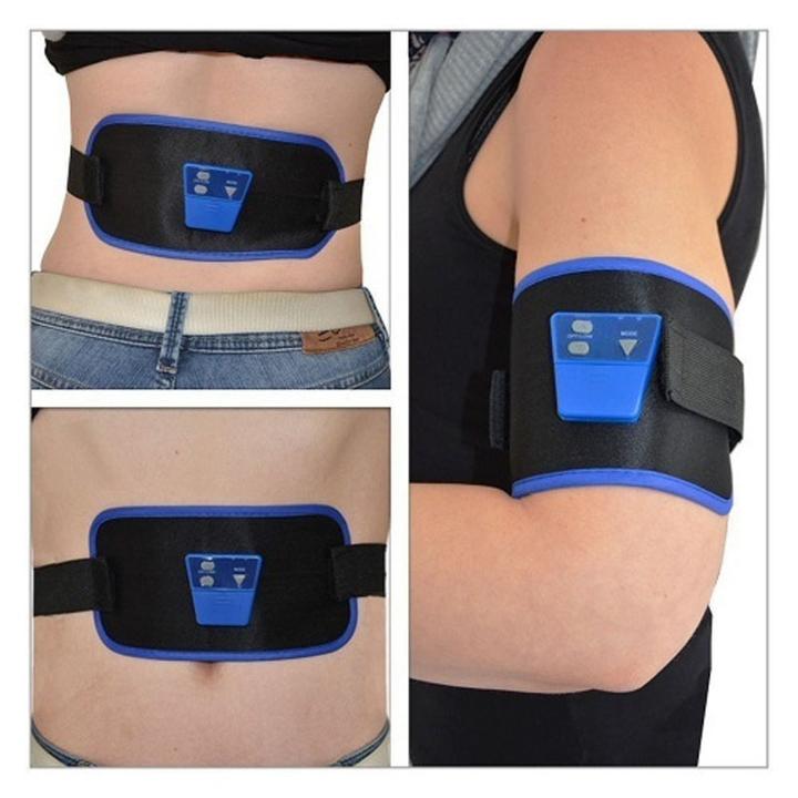 Ceinture de Massage Électrique EMS – 6 Modes, Intensité Réglable, Relaxation Musculaire Ciblée