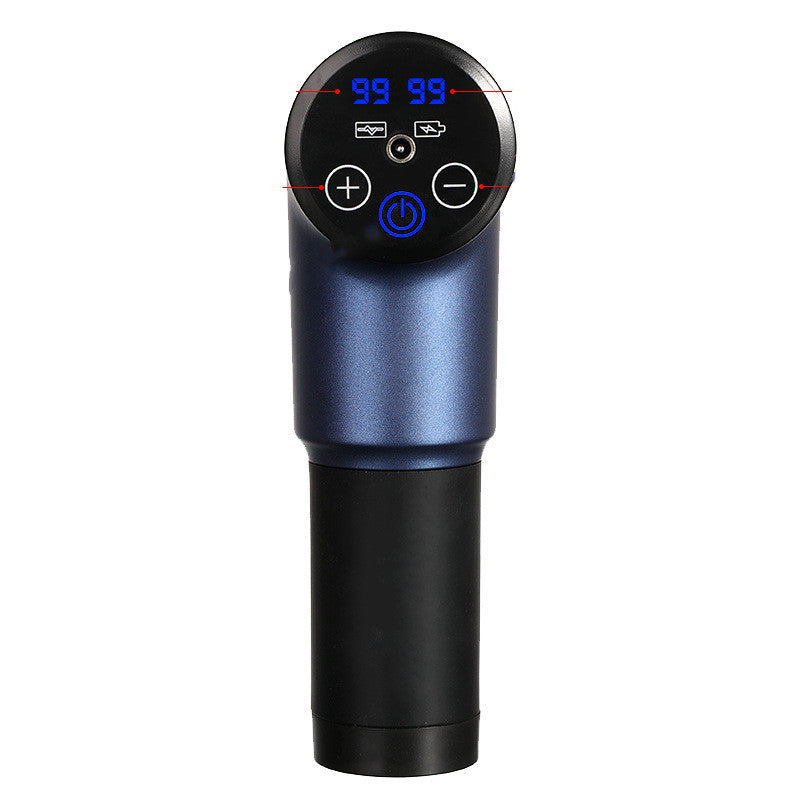 Pistolet de Massage Vibration & Infrarouge – 99 Vitesses, Écran LCD, Relaxation Musculaire Profonde