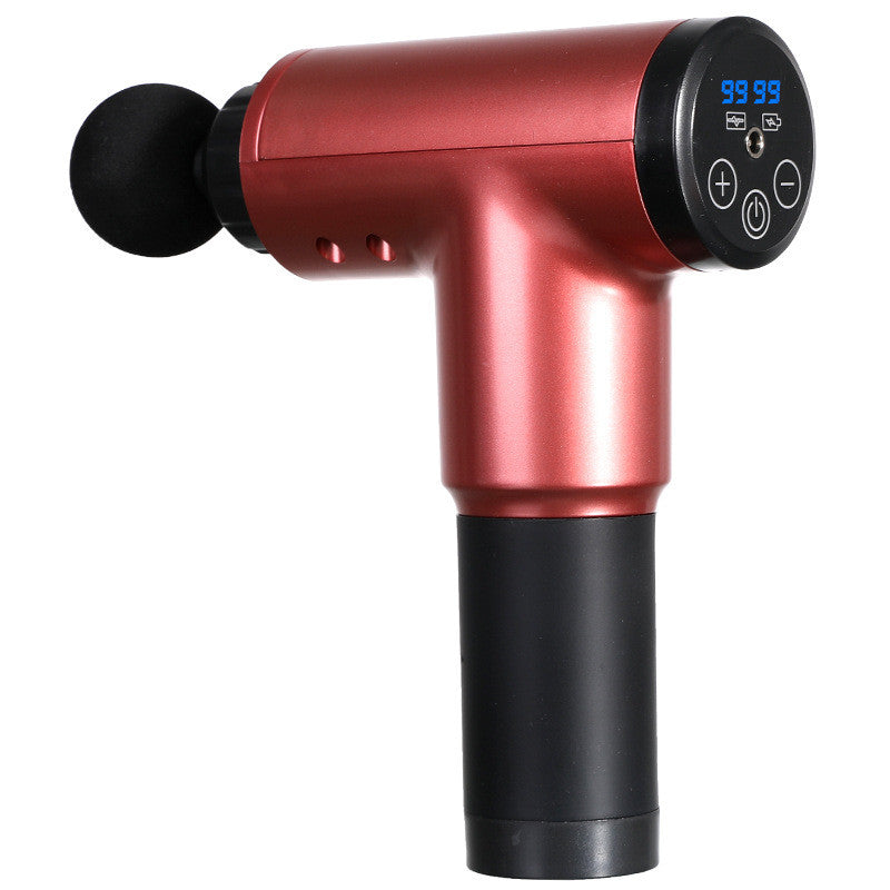 Pistolet de Massage Vibration & Infrarouge – 99 Vitesses, Écran LCD, Relaxation Musculaire Profonde