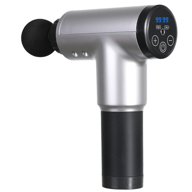 Pistolet de Massage Vibration & Infrarouge – 99 Vitesses, Écran LCD, Relaxation Musculaire Profonde