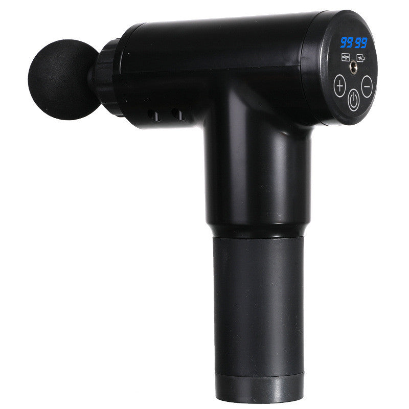 Pistolet de Massage Vibration & Infrarouge – 99 Vitesses, Écran LCD, Relaxation Musculaire Profonde